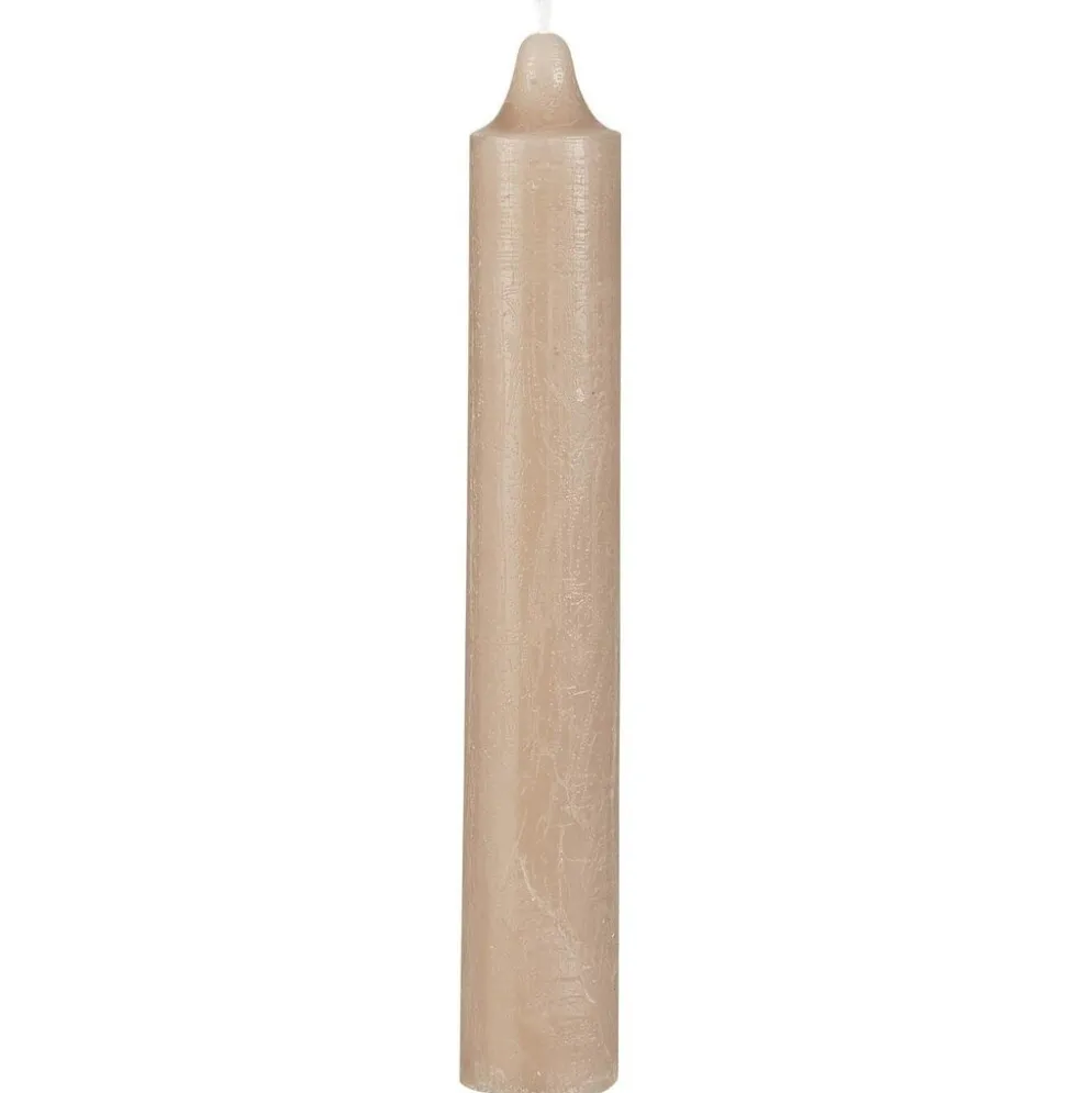 IB Laursen Dickere Rustikale Stabkerze 25 cm, Ø 3,8 cm
