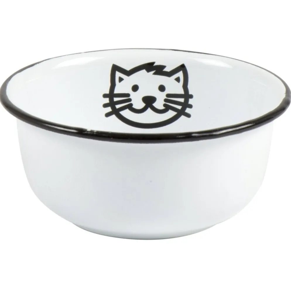 IB Laursen Fressnapf für Katzen Emaille