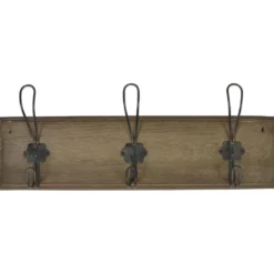 IB Laursen Garderobe Hakenleiste aus Holz und Metall