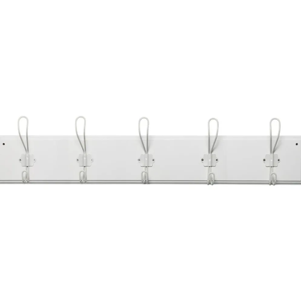 IB Laursen Garderobe Hakenleiste aus Holz und Metall