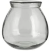 IB Laursen Glas Vase mit großer Öffnung, mundgeblasen