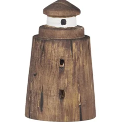 IB Laursen Holz Leuchtturm Deko Nautico