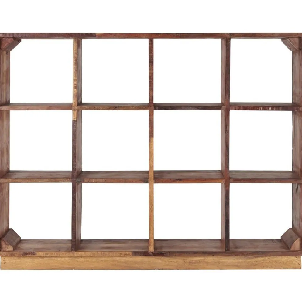 IB Laursen Holz Regal mit 12 Fächern UNIKA