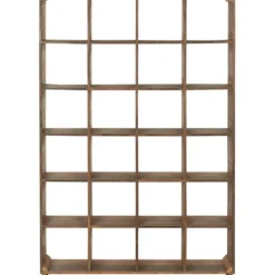 IB Laursen Holz Regal mit 24 Fächern UNIKA