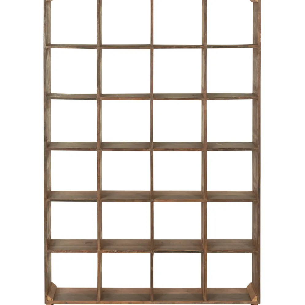 IB Laursen Holz Regal mit 24 Fächern UNIKA