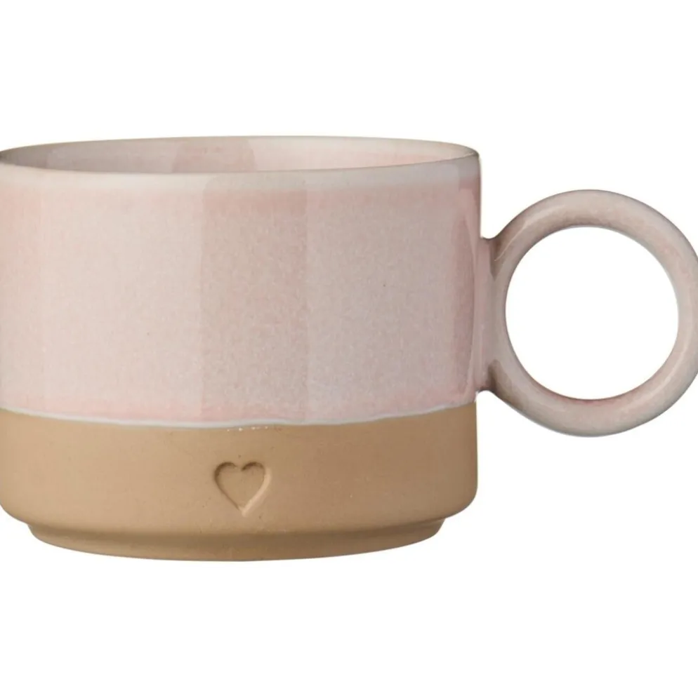 IB Laursen Keramik Tasse mit Henkel Heart