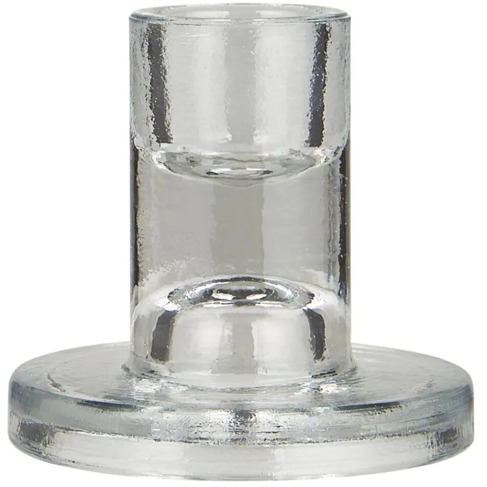 IB Laursen Kerzenhalter aus Glas für Stabkerzen