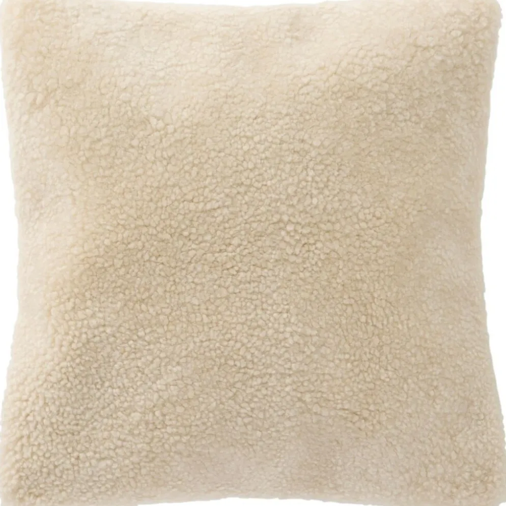 IB Laursen Kissenbezug Lammfell Butter Cream 50x50 cm
