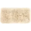 IB Laursen Kissenbezug Tibetisches Lammfell Butter Cream 80x40 cm