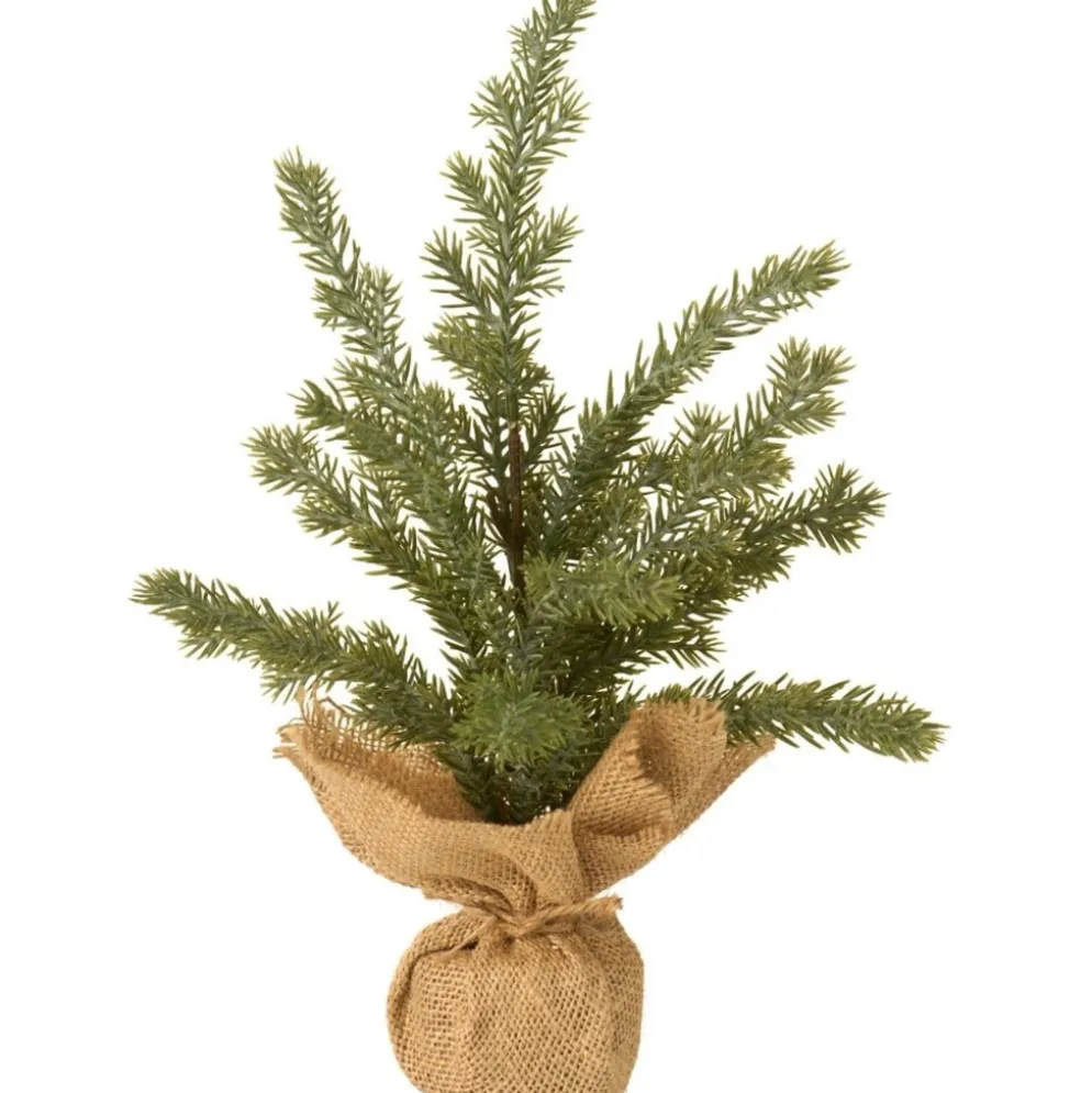 IB Laursen Kleiner Künstlicher Zedernbaum im Jutetopf