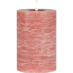 IB Laursen LED-Stumpenkerze mit warmer Flamme
