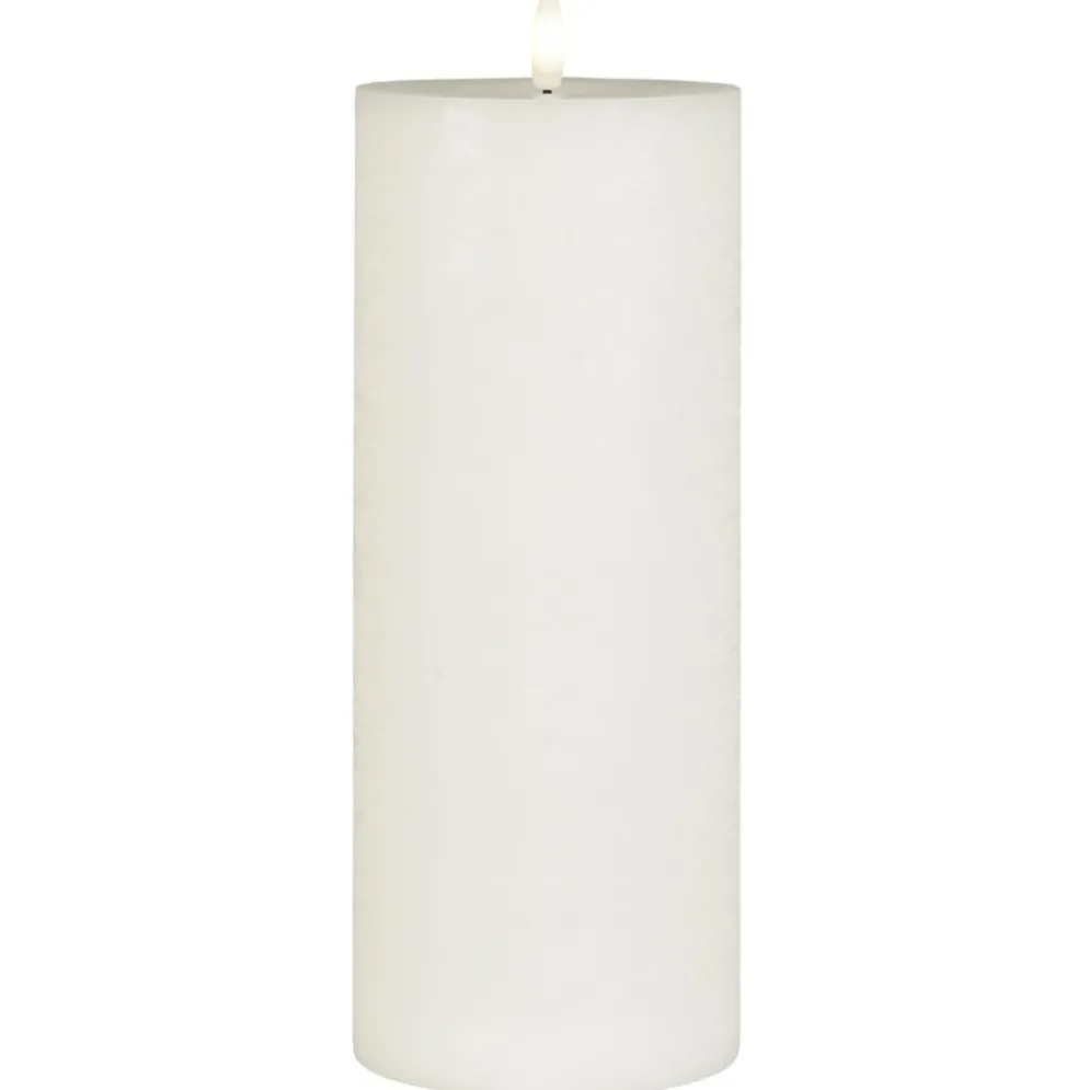 IB Laursen LED-Stumpenkerze mit warmer Flamme
