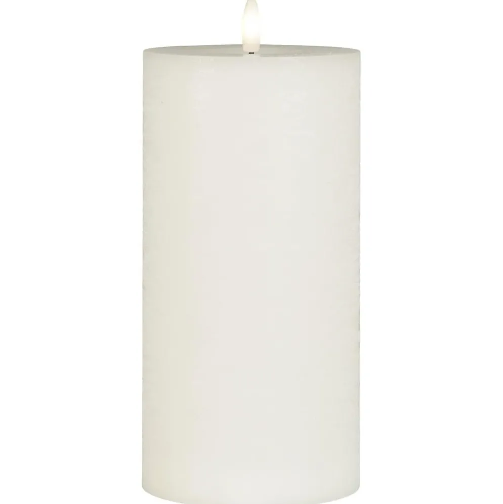 IB Laursen LED-Stumpenkerze mit warmer Flamme