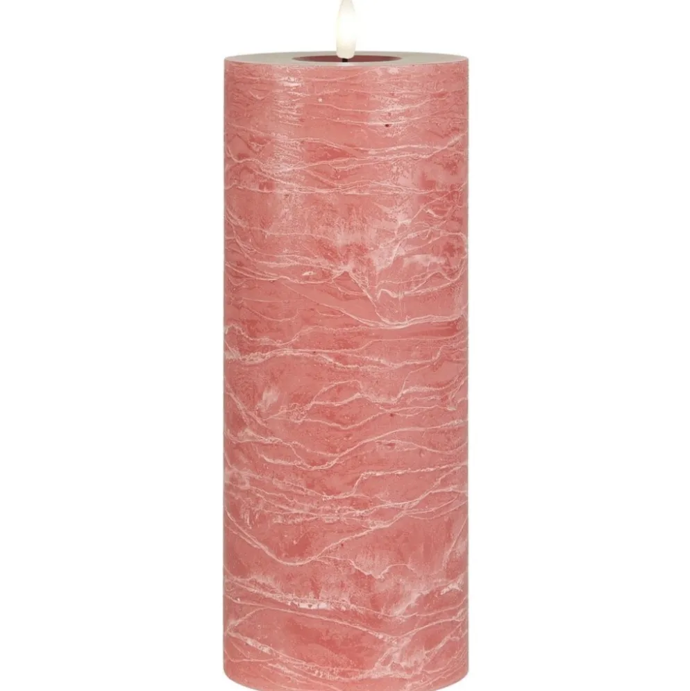 IB Laursen LED-Stumpenkerze mit warmer Flamme