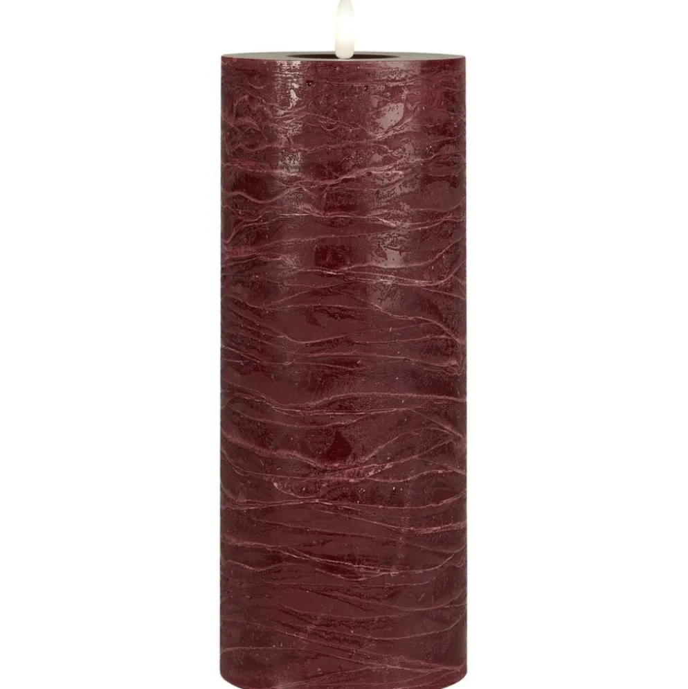 IB Laursen LED-Stumpenkerze mit warmer Flamme
