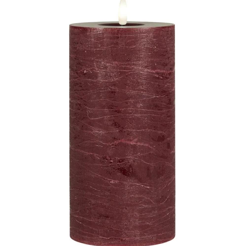 IB Laursen LED-Stumpenkerze mit warmer Flamme