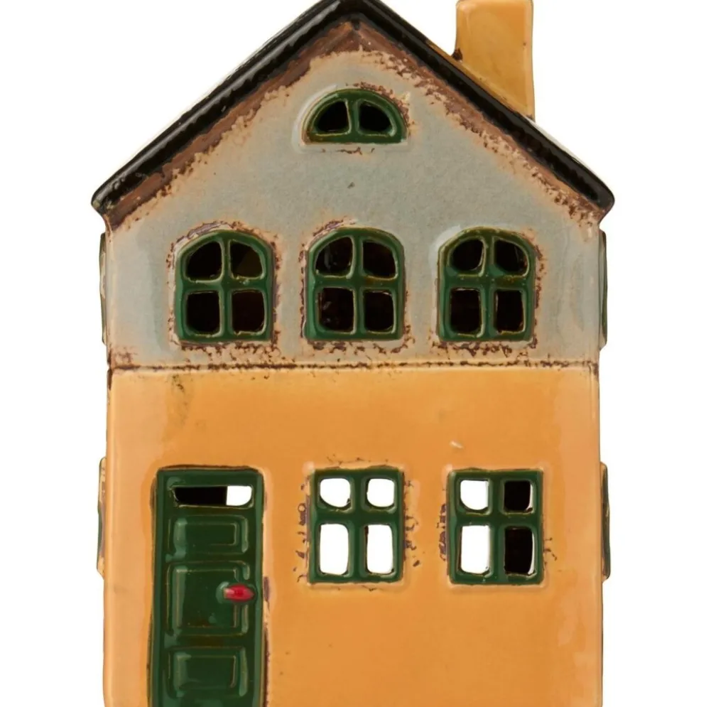 IB Laursen Lichthaus Nyhavn mit grünen Fenstern
