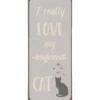 IB Laursen Metallschild I really love my cat