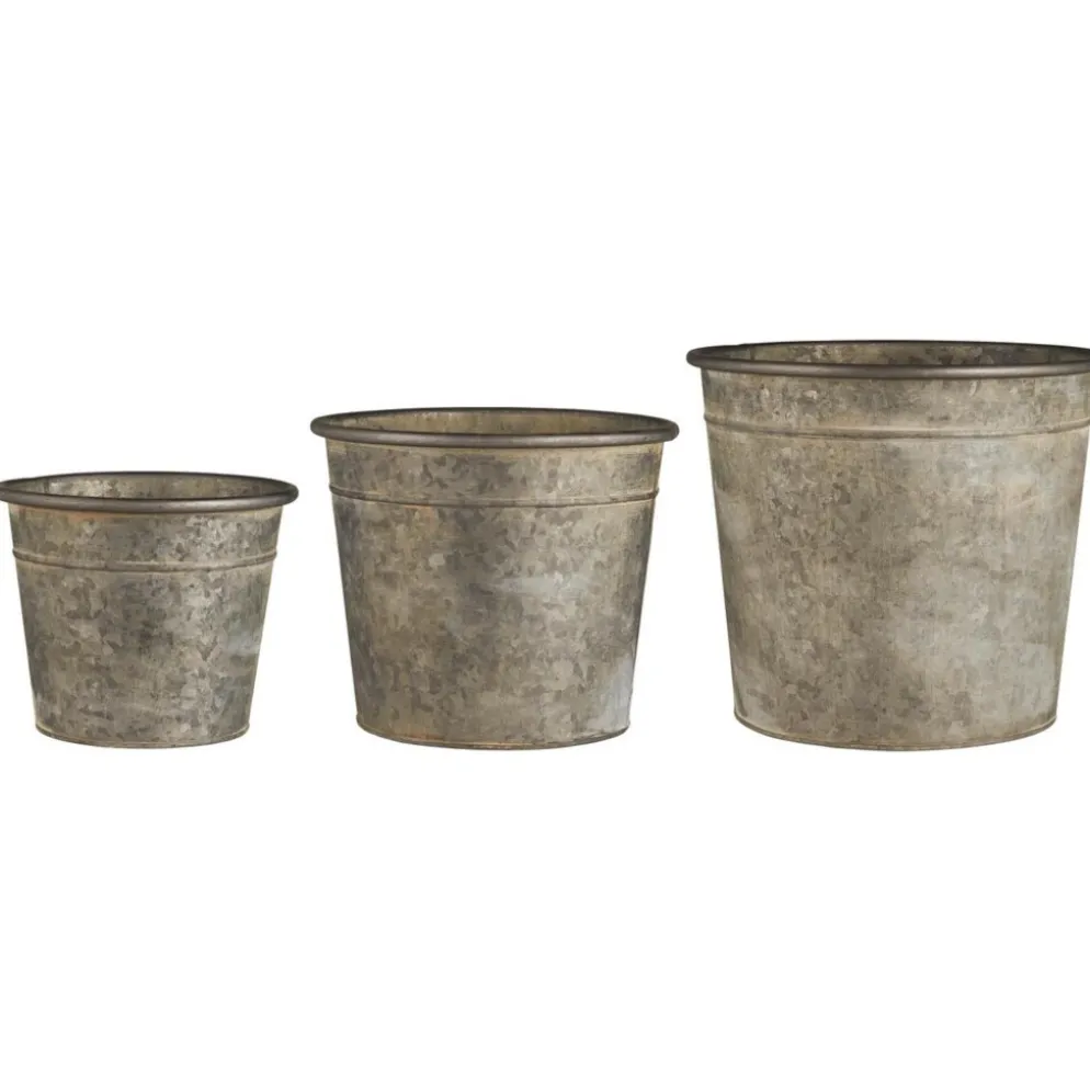 IB Laursen Metall Töpfe 3er Set Urban Garden