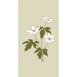 IB Laursen Papierserviette Frühlingsblumen 16er-Set
