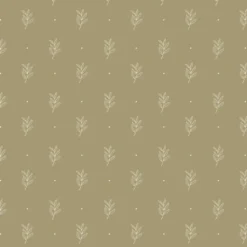 IB Laursen Papier Serviette mit Blattmuster 50er