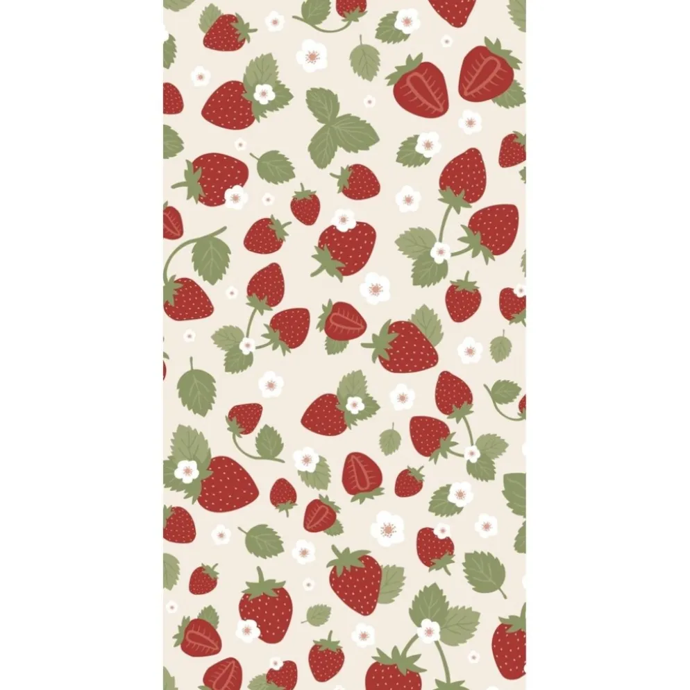 IB Laursen Papier Servietten 10x20 cm Erdbeeren