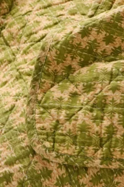 IB Laursen Quilt Flora mit Grünem Muster