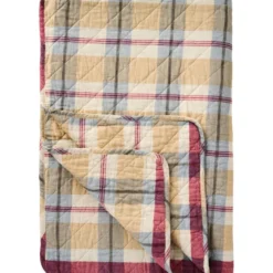 IB Laursen Quilt mit Buntem Karomuster