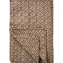IB Laursen Quilt mit Himbeerfarbigem Karomuster