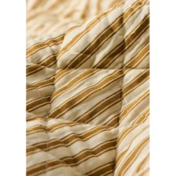 IB Laursen Quilt Sand mit Streifen