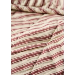 IB Laursen Quilt Sand mit Streifen