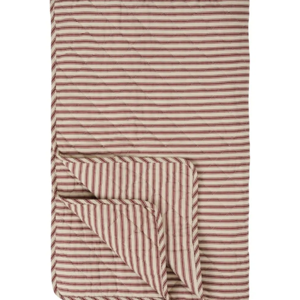 IB Laursen Quilt Sand mit Streifen