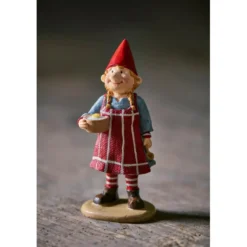 IB Laursen Ribenisserne Wichtel-Figur Agnes mit Milchreis