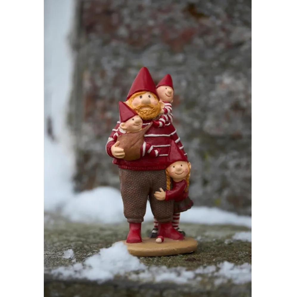IB Laursen Ribenisserne Wichtel-Figur Alfred mit Kindern