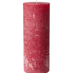 IB Laursen Rustikale Stumpenkerze mit Textur Ø 9,6 cm