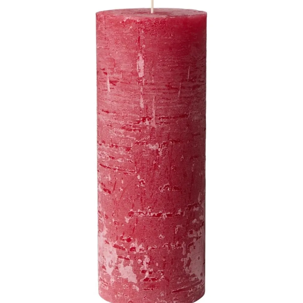 IB Laursen Rustikale Stumpenkerze mit Textur Ø 9,6 cm