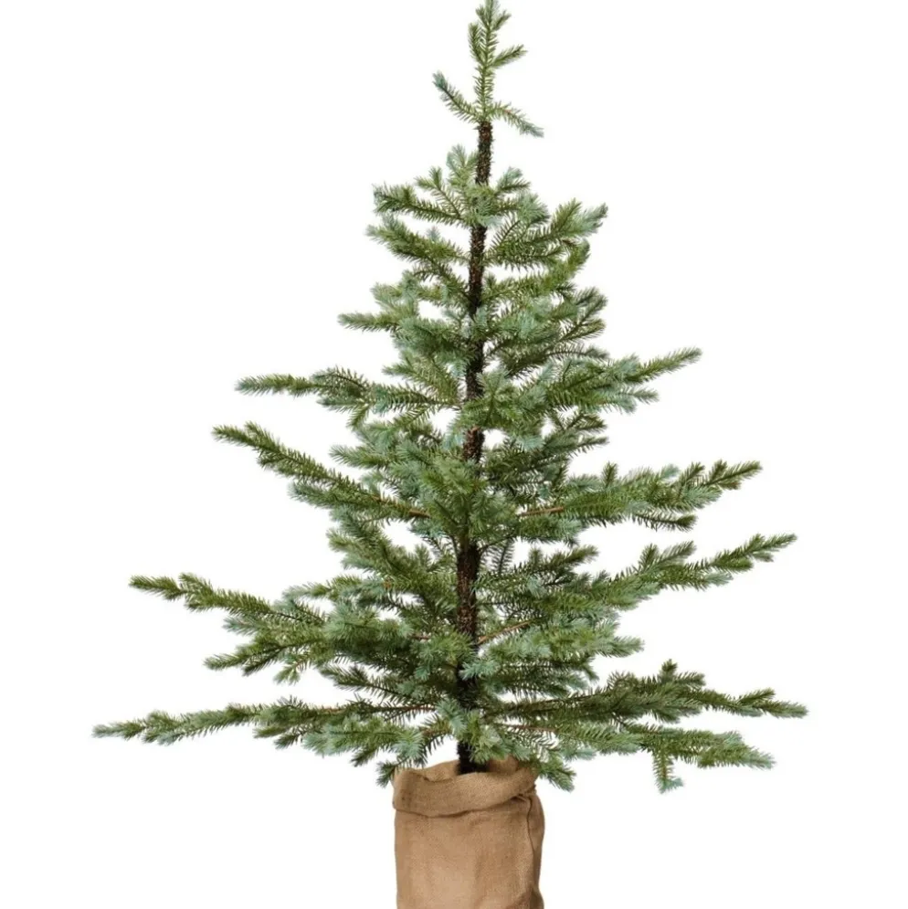 IB Laursen Tannenbaum künstlich mit Jutesack