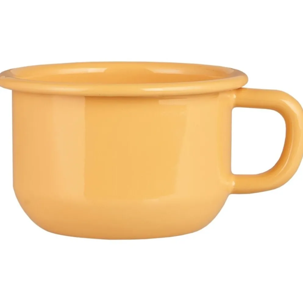 IB Laursen Tasse Emaille flach