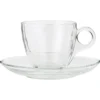IB Laursen Tasse mit Untertasse Glas