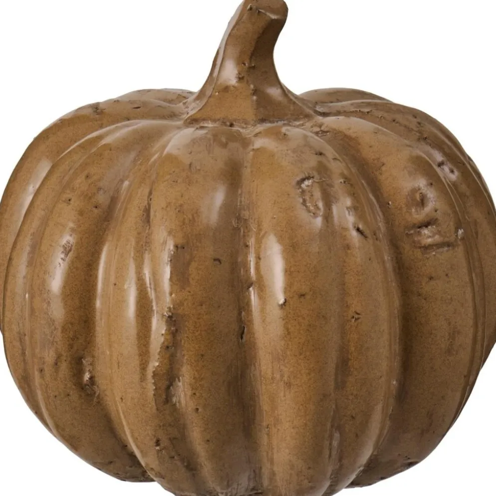 IB Laursen Terracotta Kürbis Braun glasiert