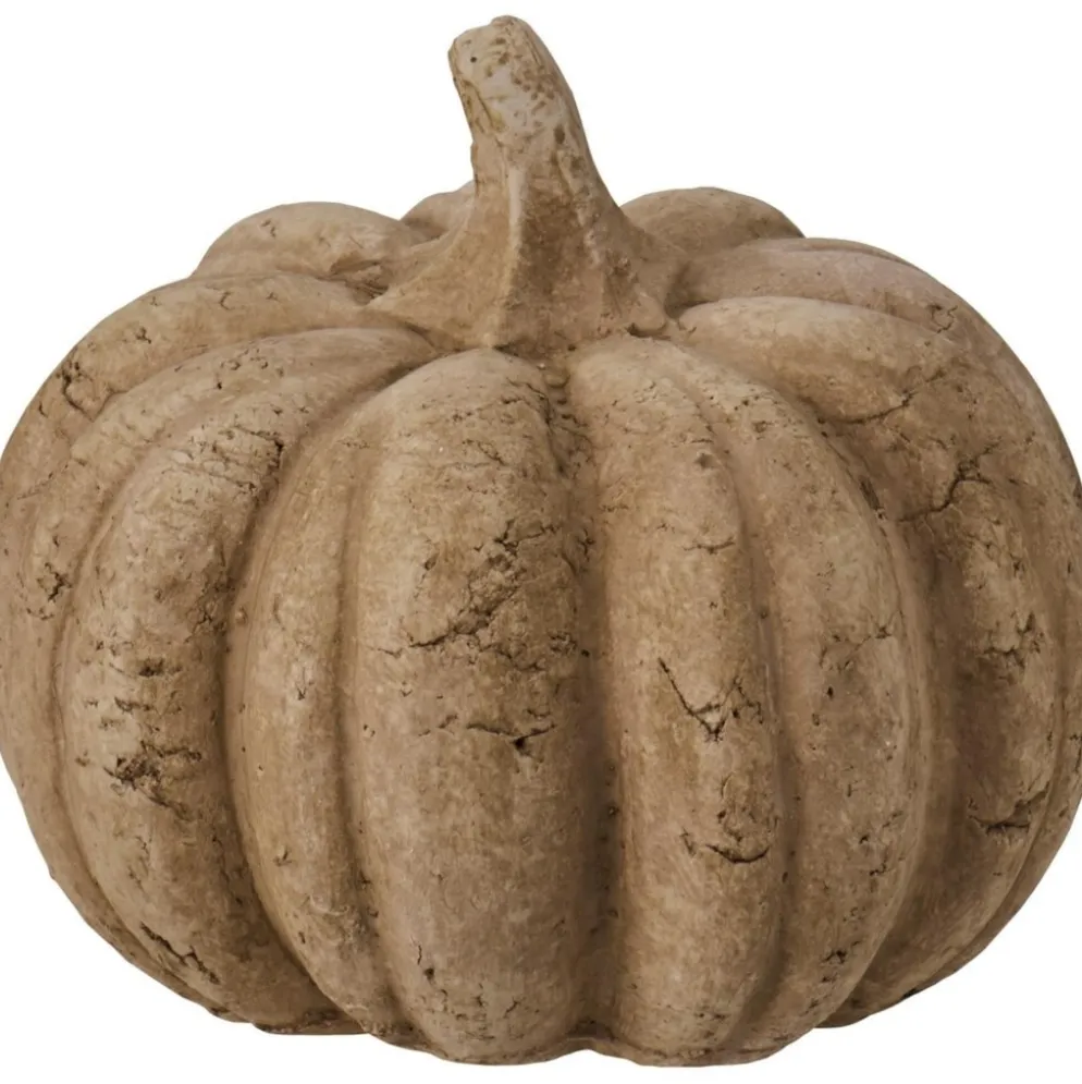 IB Laursen Terracotta-Kürbis Natur mit rauer Oberfläche