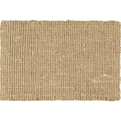 IB Laursen Türmatte aus Jute mit Gummi auf der Rückseite