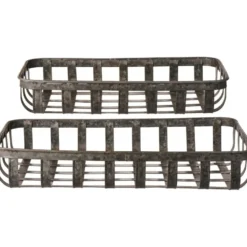 IB Laursen Urban Garden Metall-Korbset (2er Set
