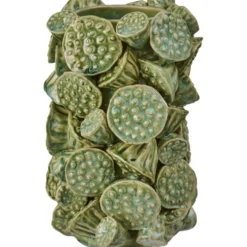 IB Laursen Vase Lotus glasiert