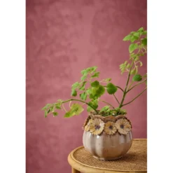 IB Laursen Vase Sonnenblume – Glasiertes Steingut