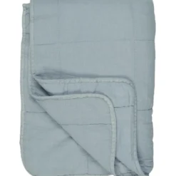 IB Laursen Vintage Quilt unifarben Baumwolldecke