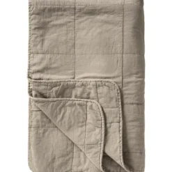 IB Laursen Vintage Quilt unifarben Baumwolldecke