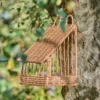 IB Laursen Vogelfutterhaus aus Weide für Wandmontage