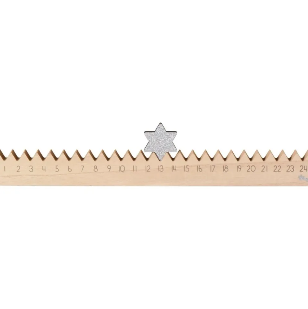 IB Laursen Weihnachtskalender 1-24 aus Holz