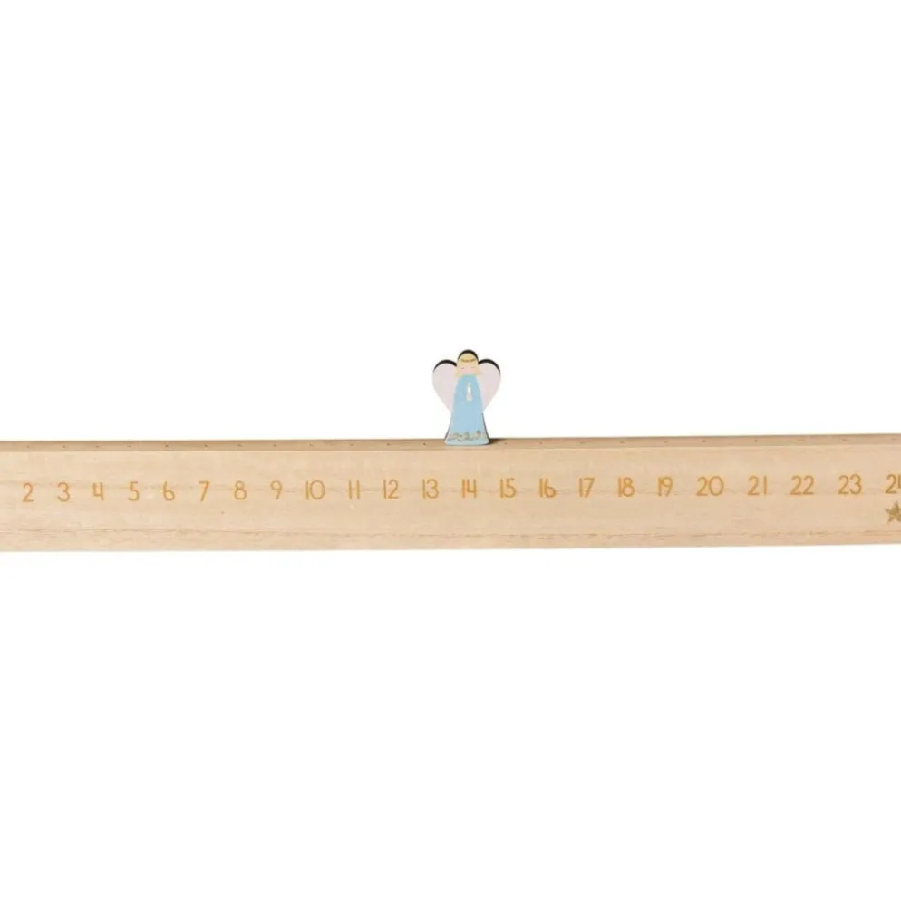 IB Laursen Weihnachtskalender 1-24 aus Holz
